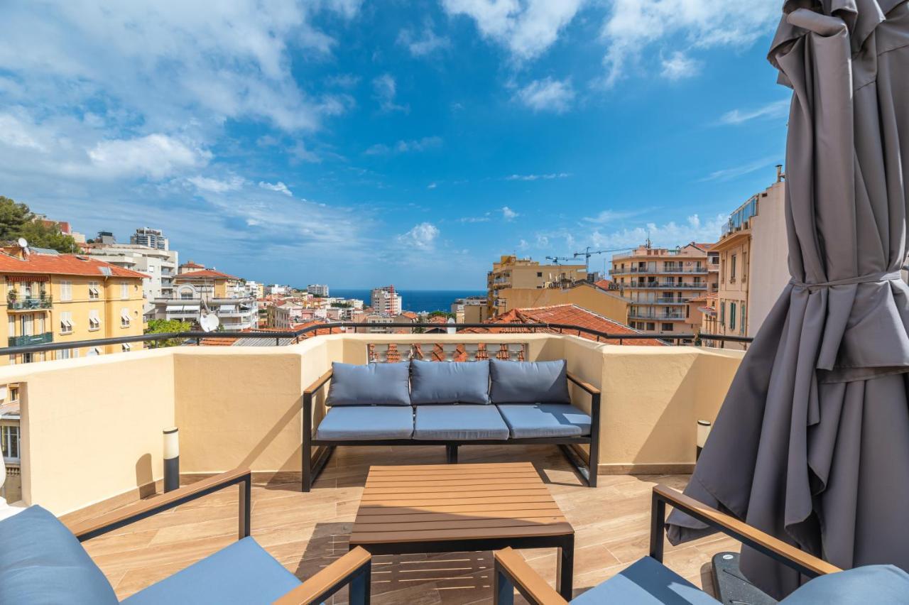 Superbe Penthouse Proche Monaco Grande Terrasse Apartment Beausoleil Exterior foto