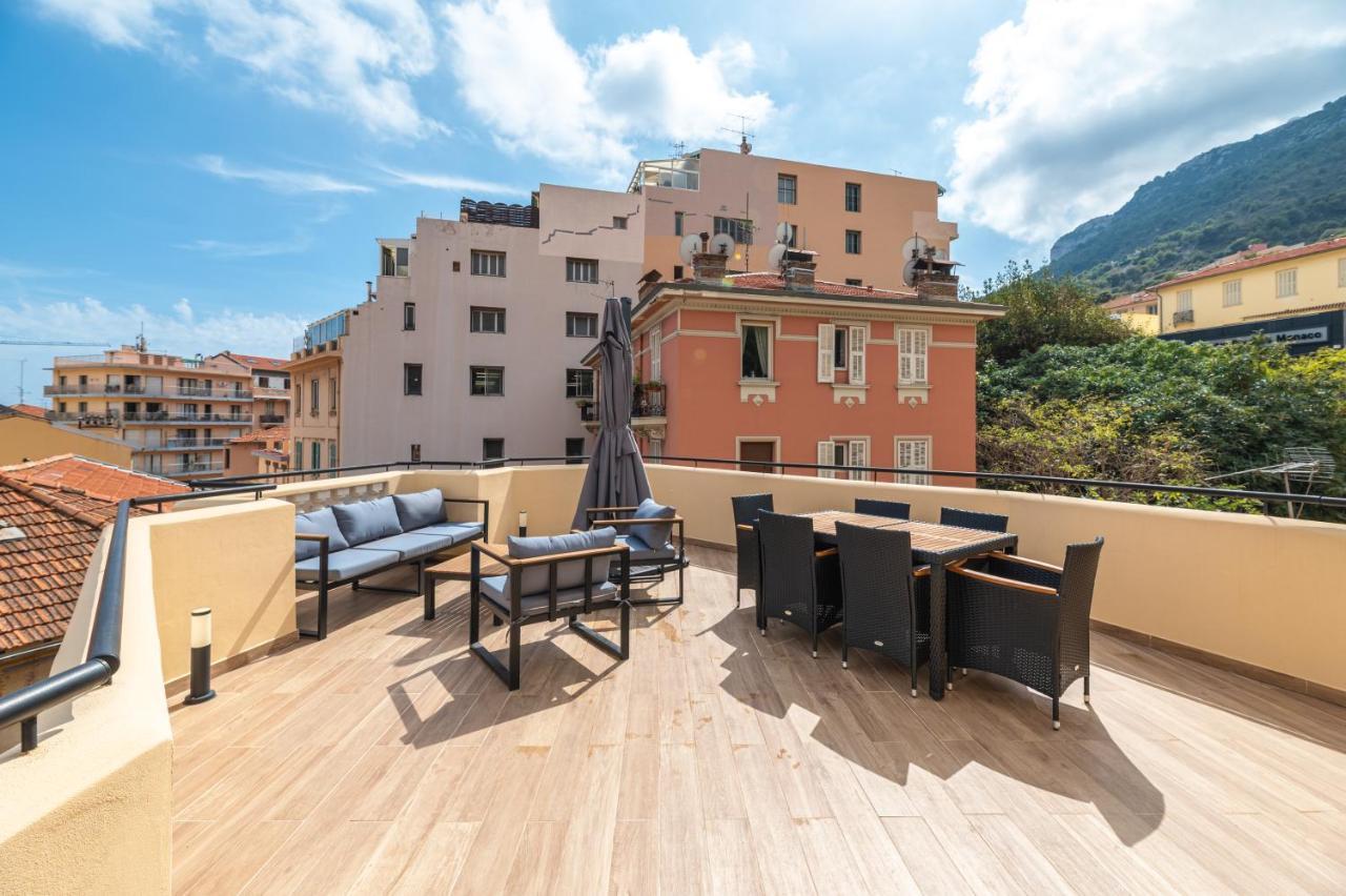 Superbe Penthouse Proche Monaco Grande Terrasse Apartment Beausoleil Exterior foto